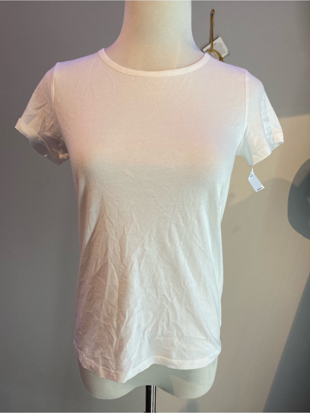 Old Navy White Short-Sleeve Crewneck Tee (1/17 or 2/27)